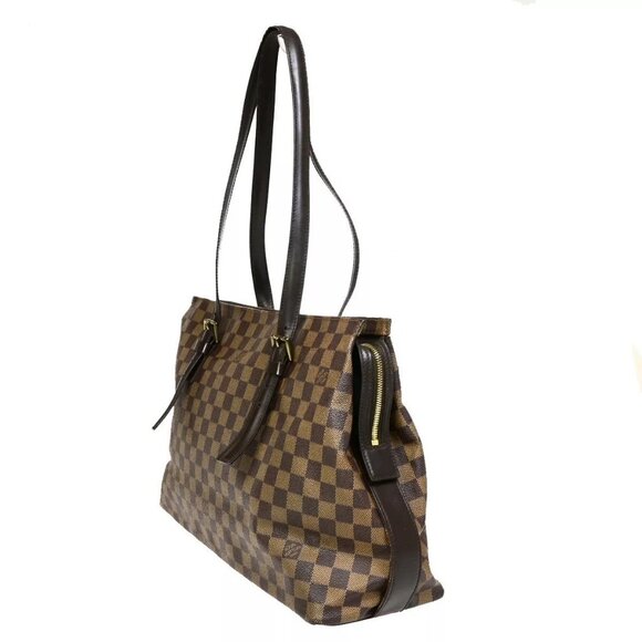 LOUIS VUITTON Chelsea Shoulder Tote Bag Damier Leather BN France N51119 76EB757 - Picture 4 of 15